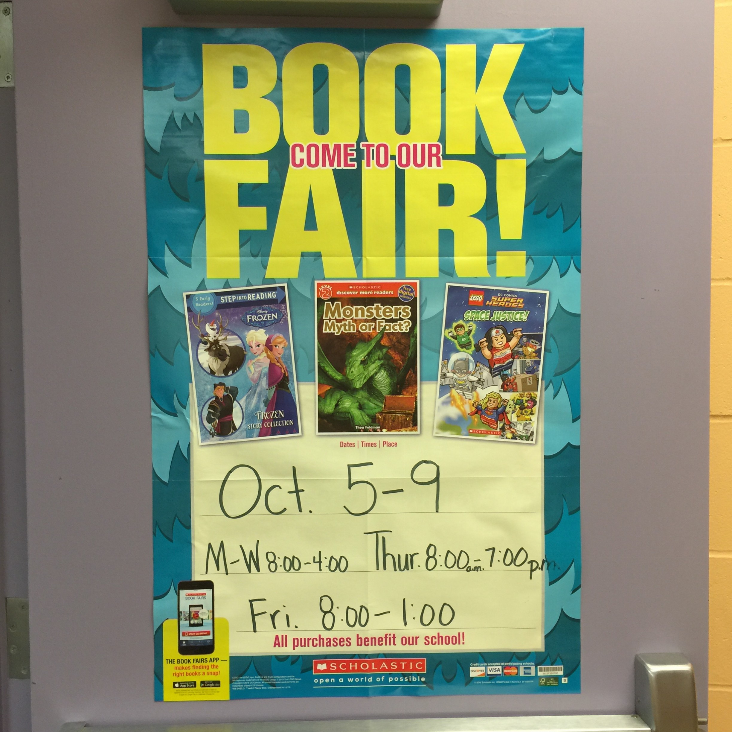 Scholastic Monster Book Fair! - The Brook Hill School